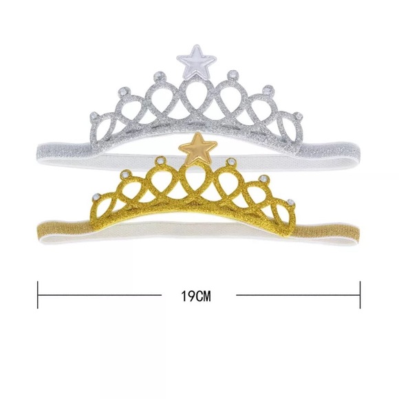 Crown Tiara Headband, Brand new in package - Picture 2 of 6